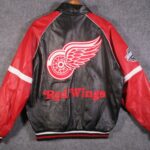 Detroit Red Wings G III Carl Banks Leather Jacket