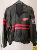 Detroit Red Wings NHL Vintage Leather Jacket