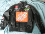 Home Depot Black Tony Stewart Winston Leather Jacket