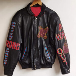 Johnny Tocco Ringside Gym Bull Dog Leather Jacket