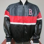 MLB Team Boston Red Sox Leather Jacket