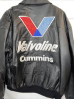 Mark Martin Valvoline Cummins NASCAR Leather Jacket