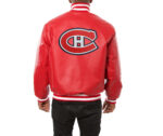 Montreal Canadiens Red NHL Leather Jacket