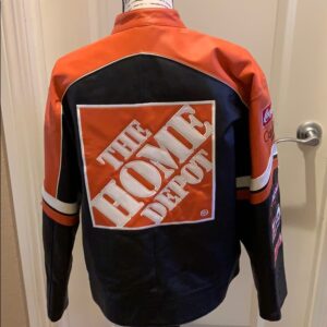 NASCAR 20 Tony Stewart Home Depot Leather Jacket