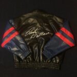 NASCAR Rusty Wallace 2 Black Leather Jacket