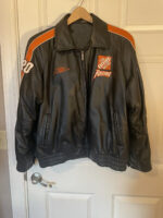 NASCAR Tony Stewart 20 Racing Black Leather Jacket