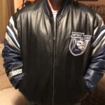 Penn State Nittany Lions Tricolor Leather Jacket