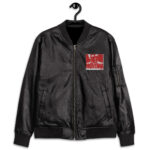 Tony Montana Scarface Black Bomber Leather Jacket