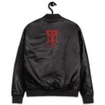 Tony Montana Scarface Black Bomber Leather Jacket