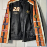Tony Stewart Home Depot NASCAR Leather Jacket