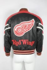 Vintage Detroit Red Wings Baseball Leather Jacket