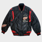 Vintage Detroit Red Wings G III Leather Jacket