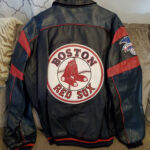 Vintage MLB Boston Red Sox Leather Jacket