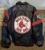 Vintage MLB Boston Red Sox Leather Jacket