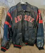Vintage MLB Boston Red Sox Leather Jacket