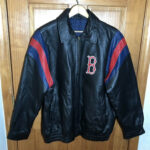 Vintage MLB Team Boston Red Sox Leather Jacket
