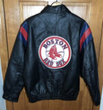 Vintage MLB Team Boston Red Sox Leather Jacket