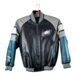 Vtg NFL Team Philadelphia Eagles Leather Jacket