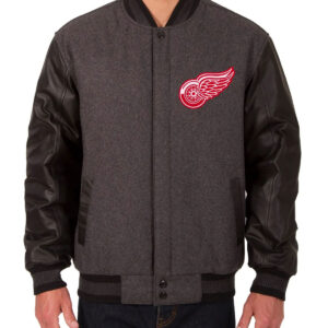 CCM, Jackets & Coats, Ccm Nhl Classics Detroit Red Wings Melton Wool  Varsity Jacket Adult Size Xl