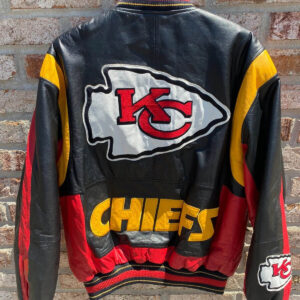 G-III Vtg NFL Kansas City Chiefs Leather Jacket