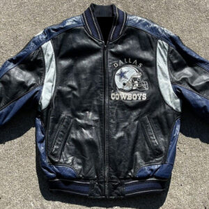 G-lll Carl Banks NFL Dallas Cowboys Leather Jacket