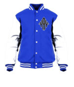 General Yay Blue Gold White Diamond Varsity Jacket