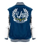 General Yay Navy Gold White Diamond Varsity Jacket