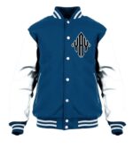 General Yay Navy White Diamond Logo Varsity Jacket