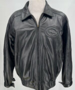 Green Bay Packers Black Leather Jacket