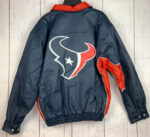 Houston Texans NFL Jeff Hamilton Leather Jacket