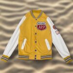 Hysteric Glamour 323 Yellow White Varsity Jacket