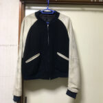 Hysteric Glamour Black White Bomber Varsity Jacket