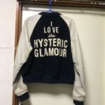 Hysteric Glamour Black White Bomber Varsity Jacket