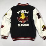Hysteric Glamour Mini Baby Black White Varsity Jacket