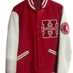 Hysteric Red White Bomber Varsity Jacket