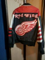 Jeff Hamilton Detroit Red Wings Varsity Jacket