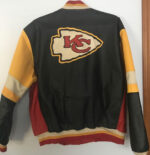 Kansas City Chiefs Multicolor Leather Jacket