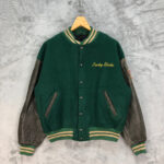 Lucky Strike 125th Green Varsity Jacket