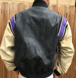 MLB Arizona Diamondbacks Leather Varsity Jacket