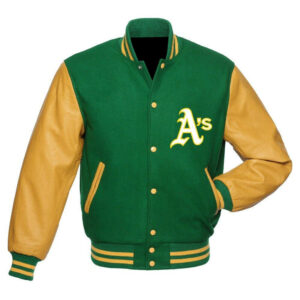 MLB Oakland Athletics baseball Varsity Jacket