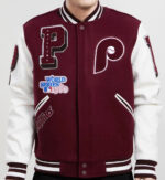 MLB Philadelphia Phillies Logo Varsity Jacket