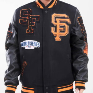 MLB San Francisco Giants Logo Varsity Jacket