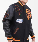 MLB San Francisco Giants Logo Varsity Jacket