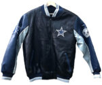 NFL Dallas Cowboys Leather Varsity Jacket