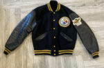 Pittsburgh Steelers Football Black Varsity Jacket