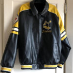 Pittsburgh Steelers Retro Throwback Leather Jacket