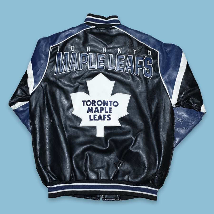 Toronto maple leafs online leather jacket