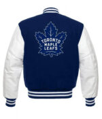 Toronto Maple Leafs NHL Blue and White Jacket