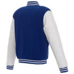 Toronto Maple Leafs Royal White Varsity Jacket