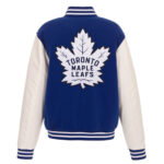 Toronto Maple Leafs Varsity Royal White NHL Jacket